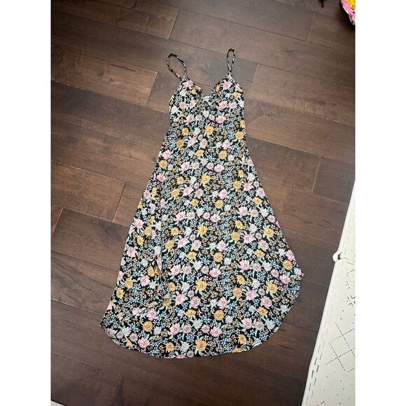 Almost Famous Floral Midi Dress Small - Picture 1 of 6